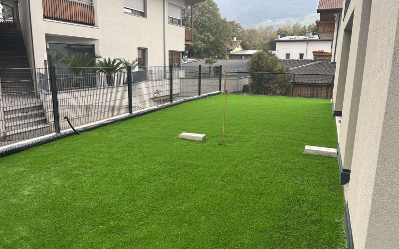 Begrünung Terrasse Naturns.