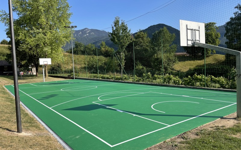 Basketballfeld Mezzolago (Ledro)