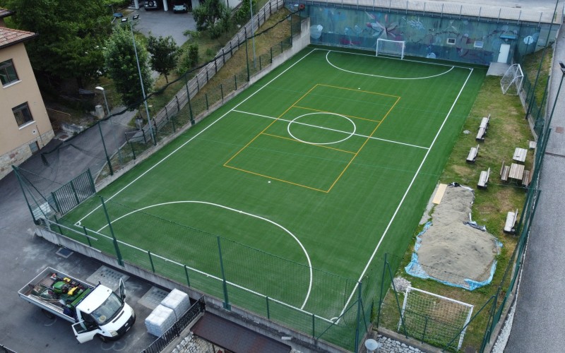 Fußballplatz Cis (Trentino)