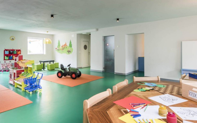 Bodenbelag Gerflor im Hotel Stroblhof**** in St. Leonhard in Passeier