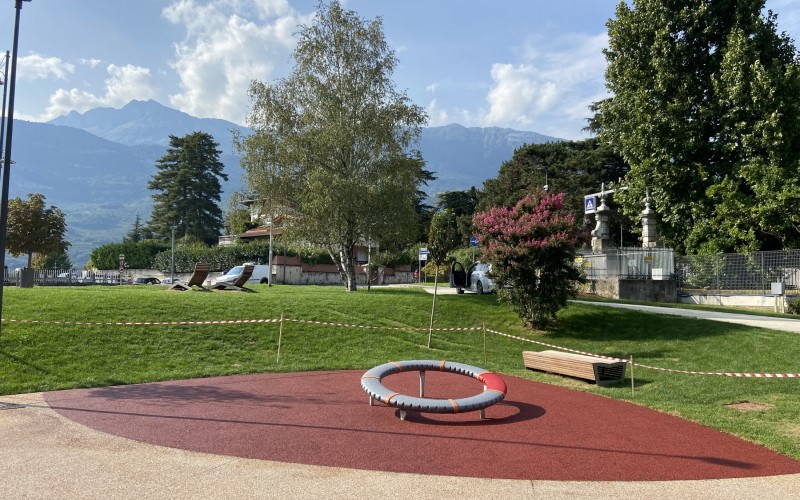 Fallschutzboden Spielplatz Rovereto